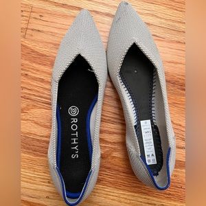 Silver The Point Rothys - damaged